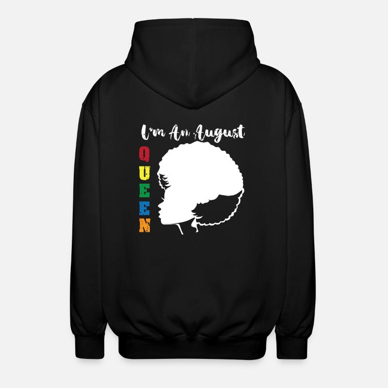 Signe du zodiaque Lion - Veste à capuche unisexe - noir
