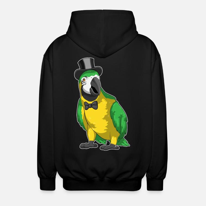 Parrot Groom Cylindre Mariage - Veste à capuche unisexe - noir