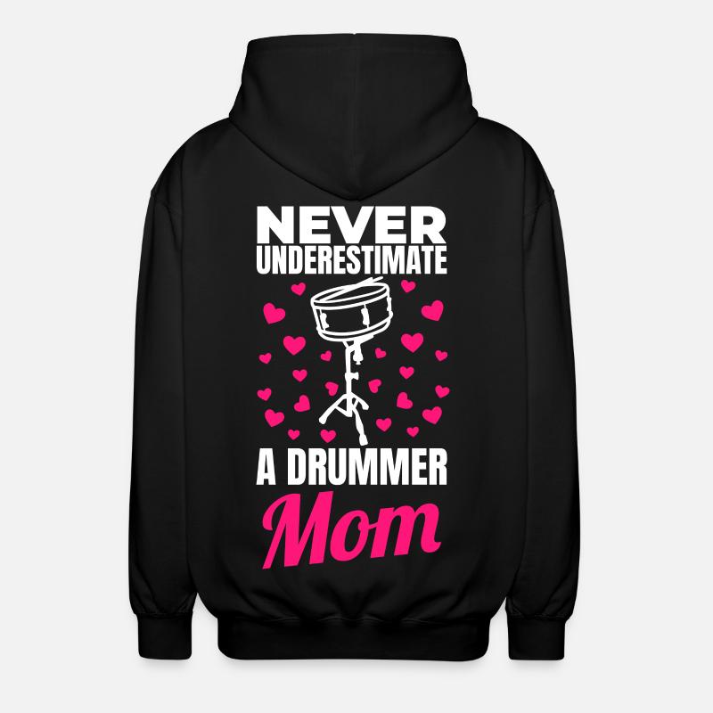 Mère batteuse - Veste à capuche unisexe - noir