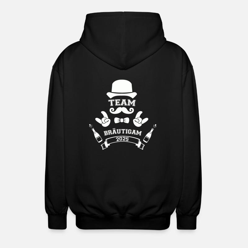 Équipe Groom 2025 - Veste à capuche unisexe - noir