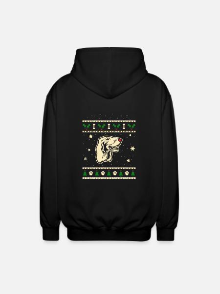 Setter cadeau de Noël - Veste à capuche unisexe - noir