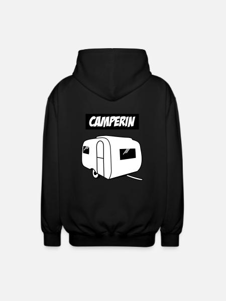 Camperin - Veste à capuche unisexe - noir