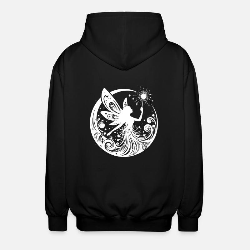 Fée - Veste à capuche unisexe - noir