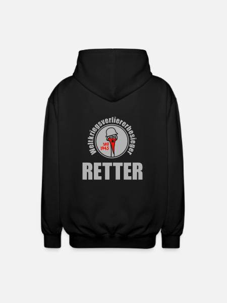 variante 2 - Unisex Kapuzenjacke - Schwarz