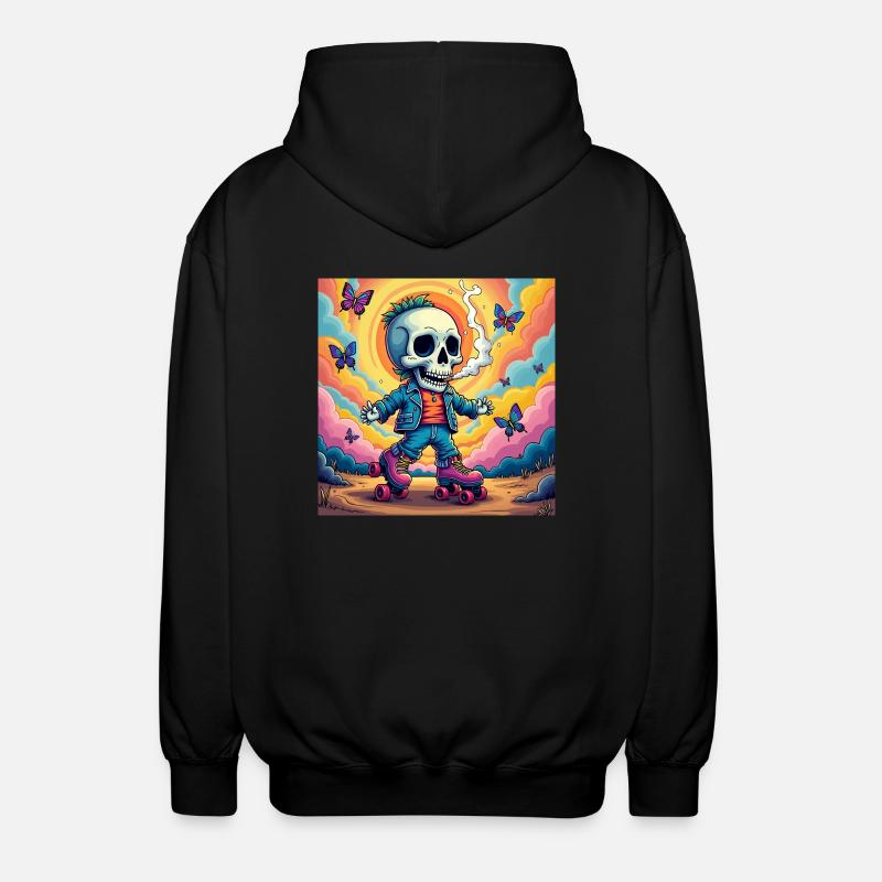 Skull Limited - Unisex Kapuzenjacke - Schwarz