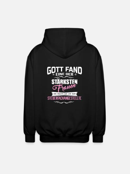 STEUERFACHANGESTELLTE - Unisex Kapuzenjacke - Schwarz