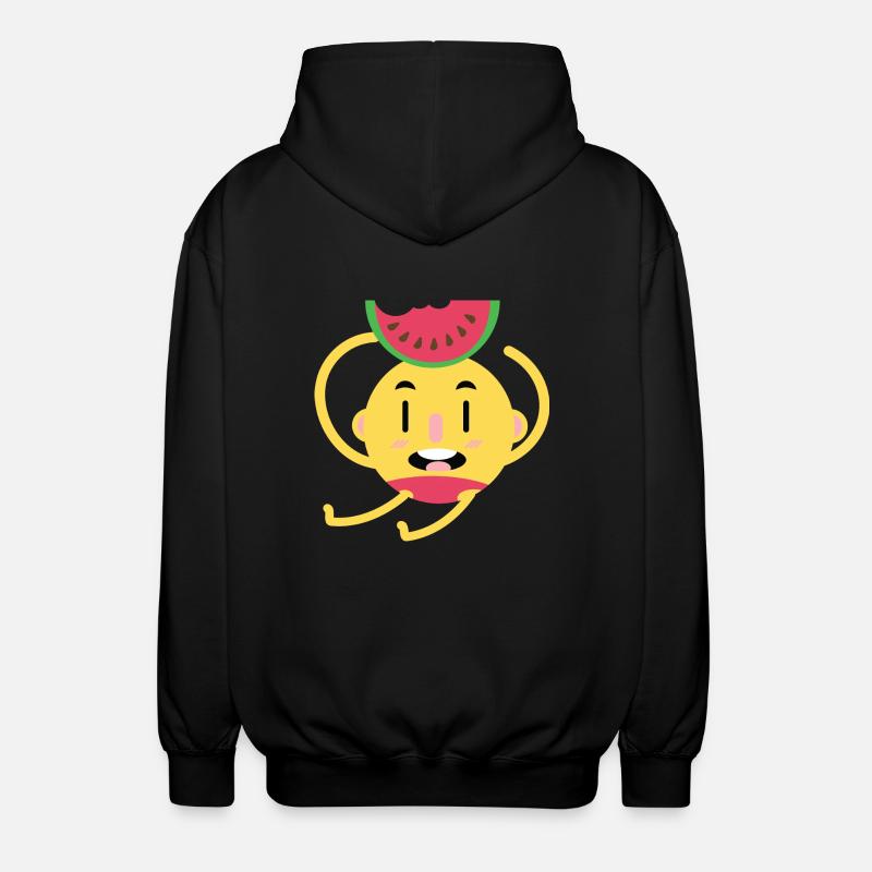 SUMMER IS GREAT! - Unisex Hooded Jacket - black