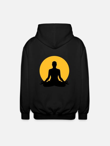 Meditation - Veste à capuche unisexe - noir