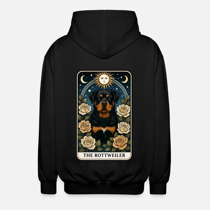 Rottweiler - Unisex Kapuzenjacke - Schwarz