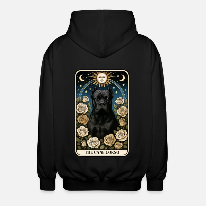 Cane Corso - Unisex Kapuzenjacke - Schwarz