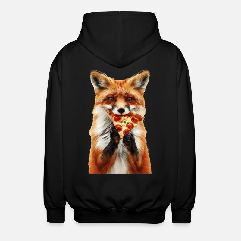 Renard - Veste à capuche unisexe - noir