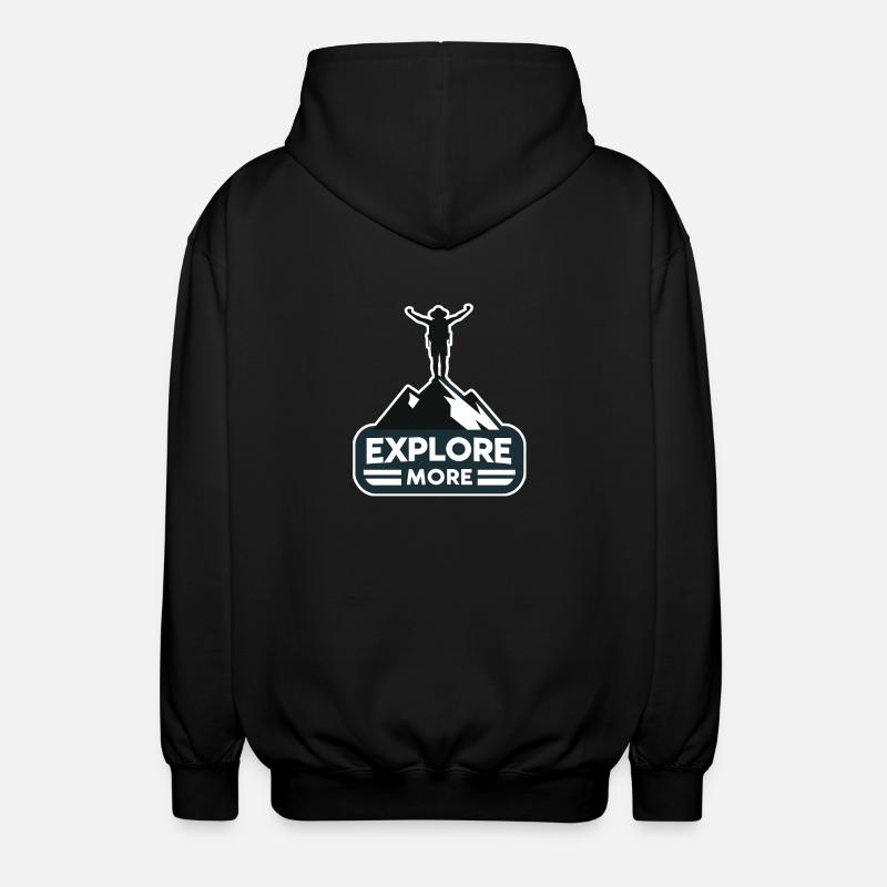 En savoir plus - Wanderer - Veste à capuche unisexe - noir