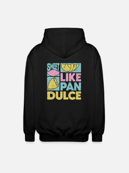 Design mignon pour Pan Dulce - Veste à capuche unisexe - noir