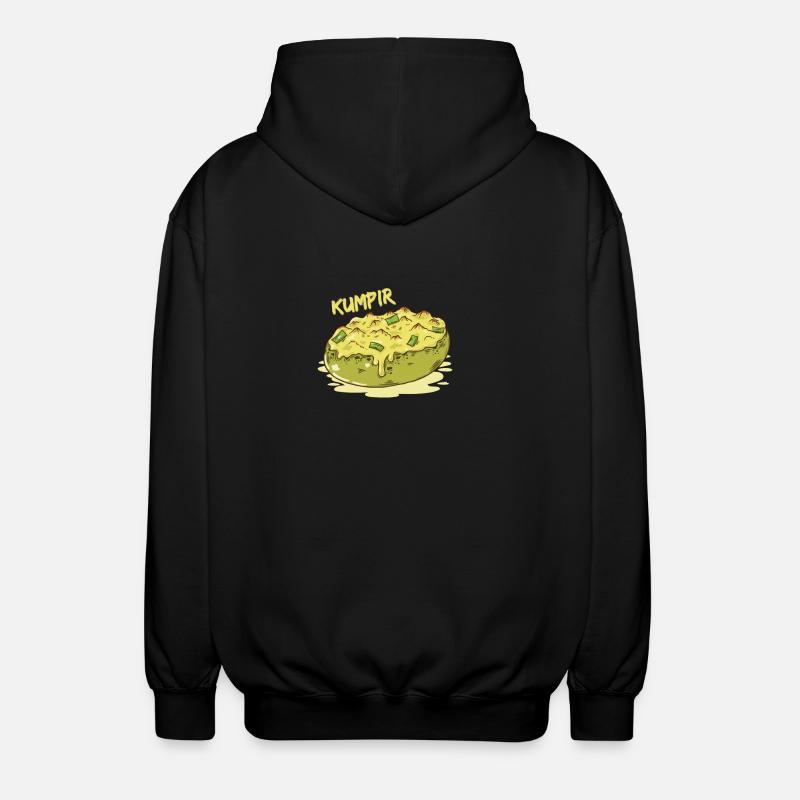 Kumpir - Veste à capuche unisexe - noir