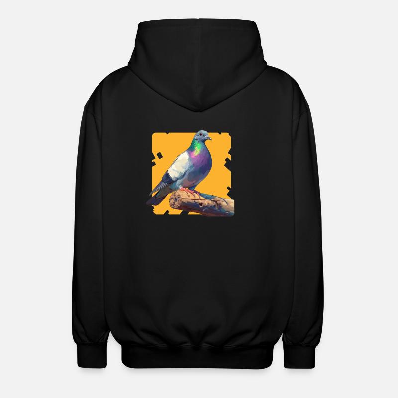 Pigeons Pigeon - Veste à capuche unisexe - noir