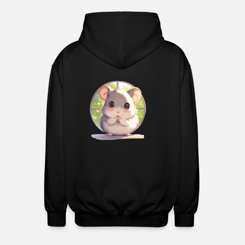 Rat Rat - Veste à capuche unisexe - noir