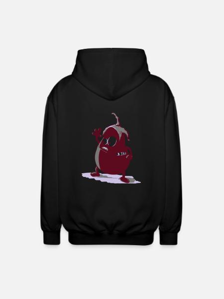 Matsch head - Unisex Hooded Jacket - black
