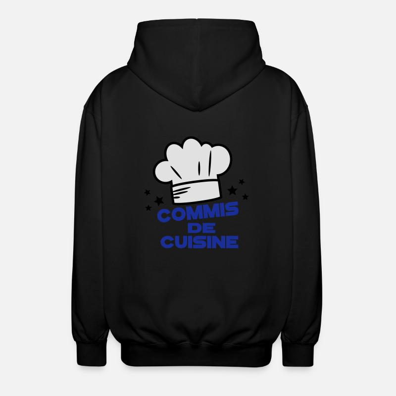 COMMIS DE CUISINE - Veste à capuche unisexe - noir
