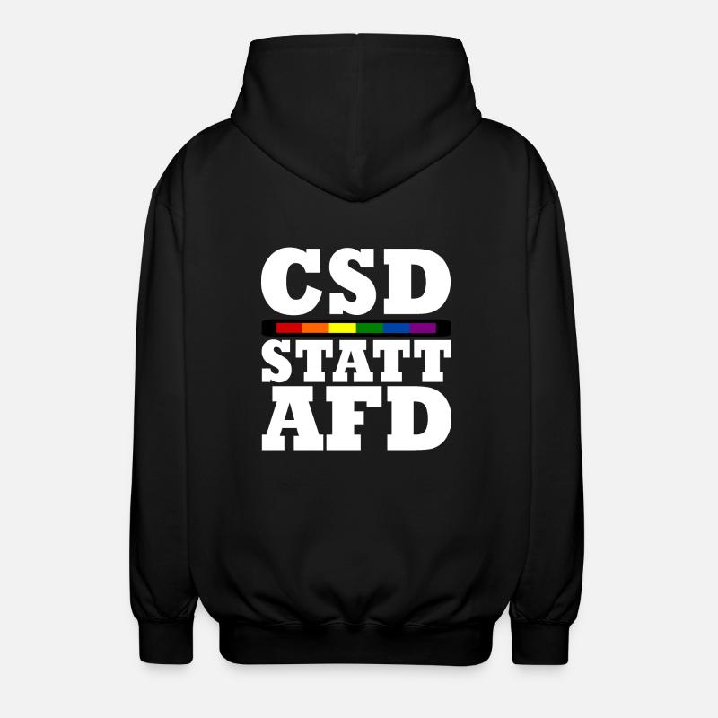 Csd au lieu d’afd - Veste à capuche unisexe - noir