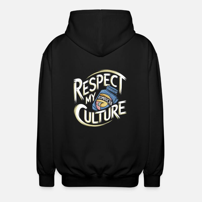 Show probiotic passion - Unisex Hooded Jacket - black