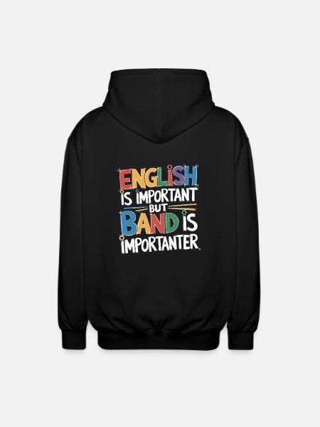 Humor für Musikfans - Unisex Kapuzenjacke - Schwarz
