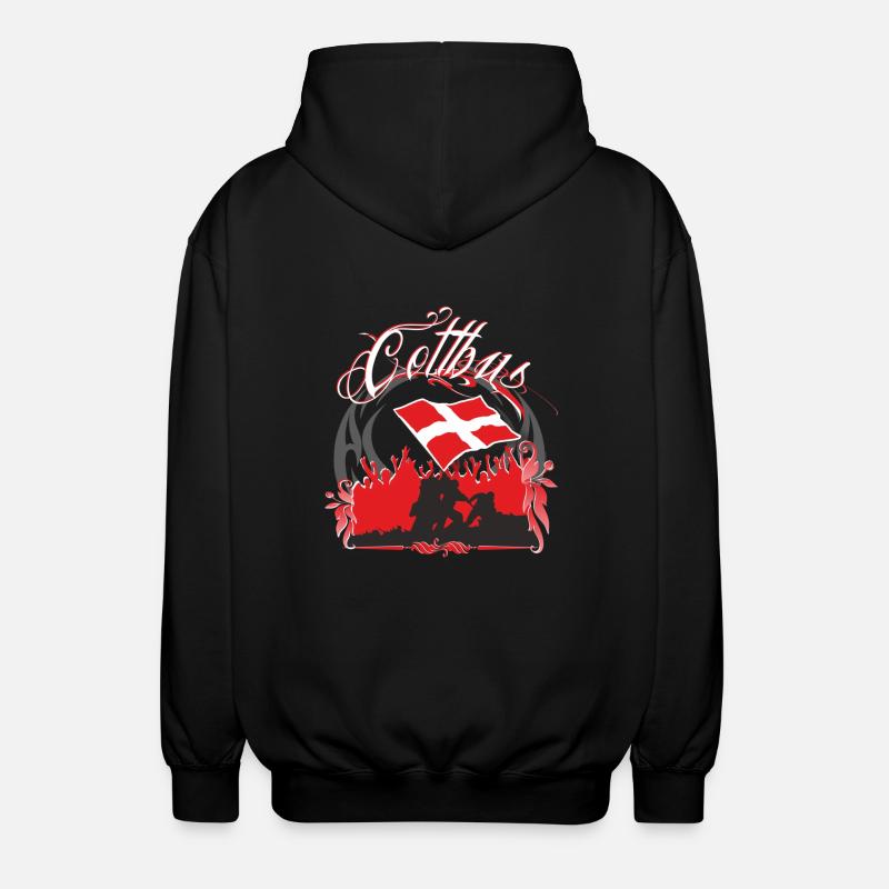 Cottbus - Veste à capuche unisexe - noir