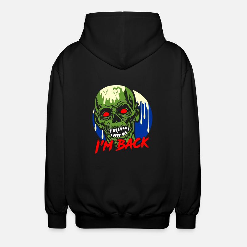 I'm Back! - Unisex Kapuzenjacke - Schwarz