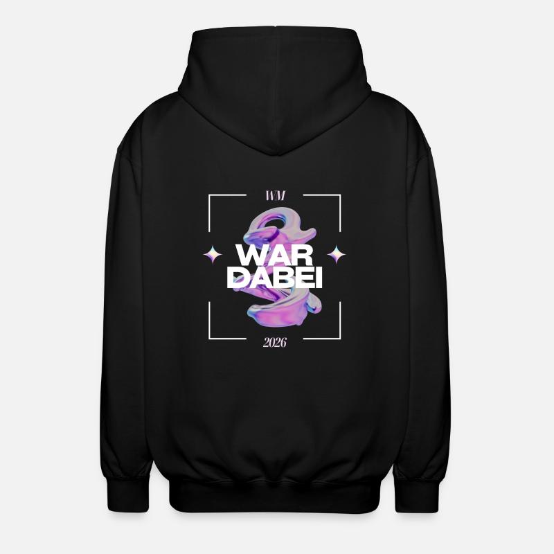 Hologramme - WM26 - Veste à capuche unisexe - noir