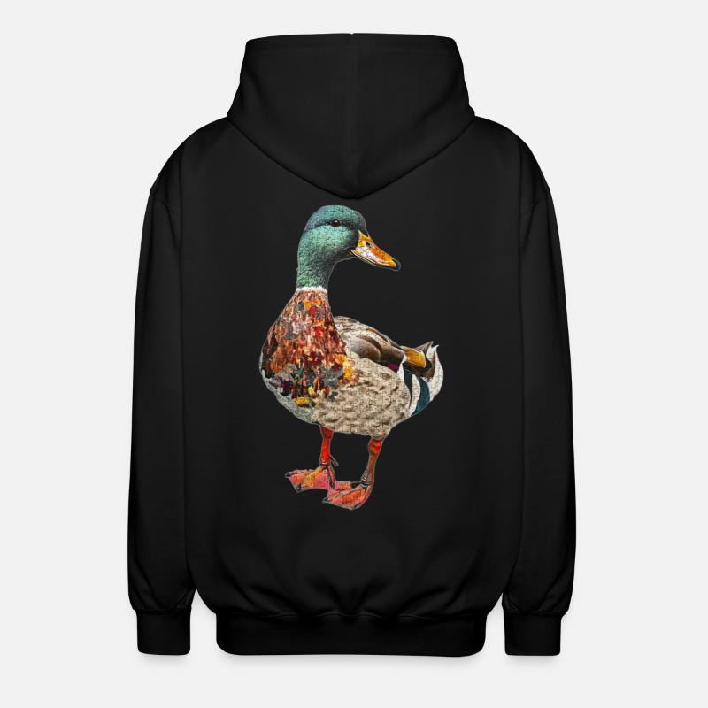 Canard - Veste à capuche unisexe - noir