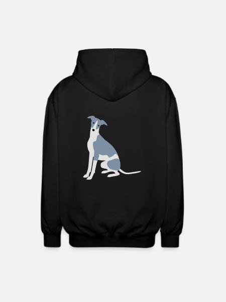 Whippet - Veste à capuche unisexe - noir