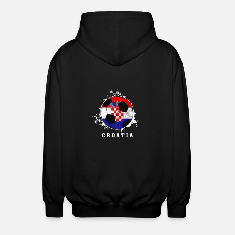 en Croatie - Veste à capuche unisexe - noir