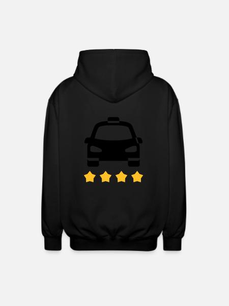 Taxi - Unisex Kapuzenjacke - Schwarz
