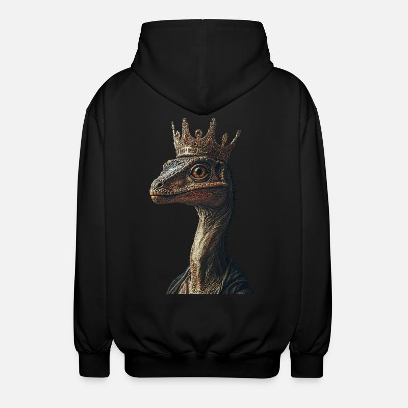 Utahraptor - Unisex Kapuzenjacke - Schwarz