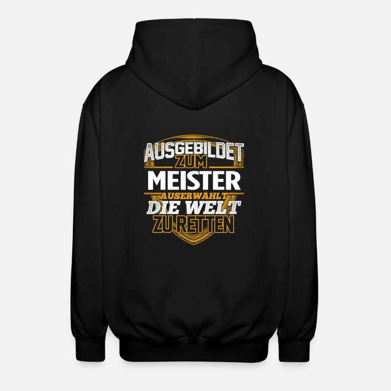 MEISTER - Der Auserwählte - Unisex Kapuzenjacke - Schwarz