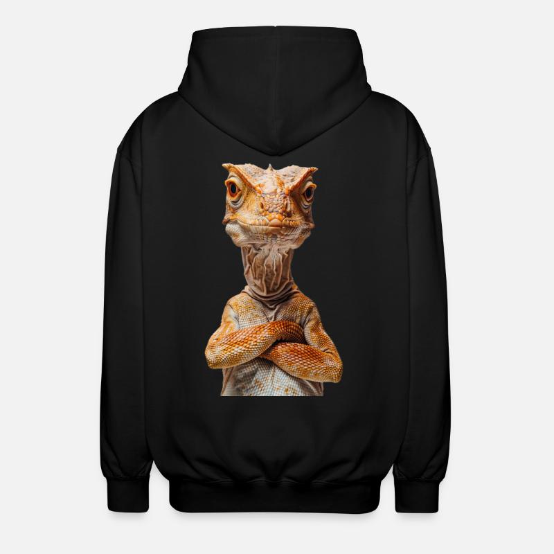 Dinosaure - Veste à capuche unisexe - noir