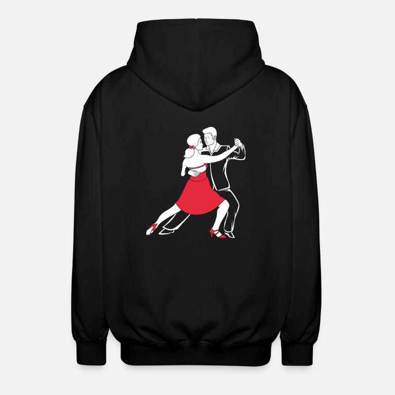 Danseuse de salsa Danseuse - Veste à capuche unisexe - noir