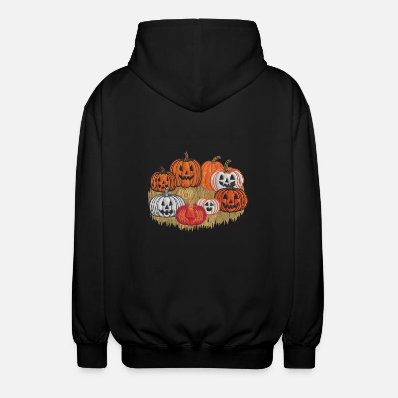 Perles d’Halloween - Veste à capuche unisexe - noir