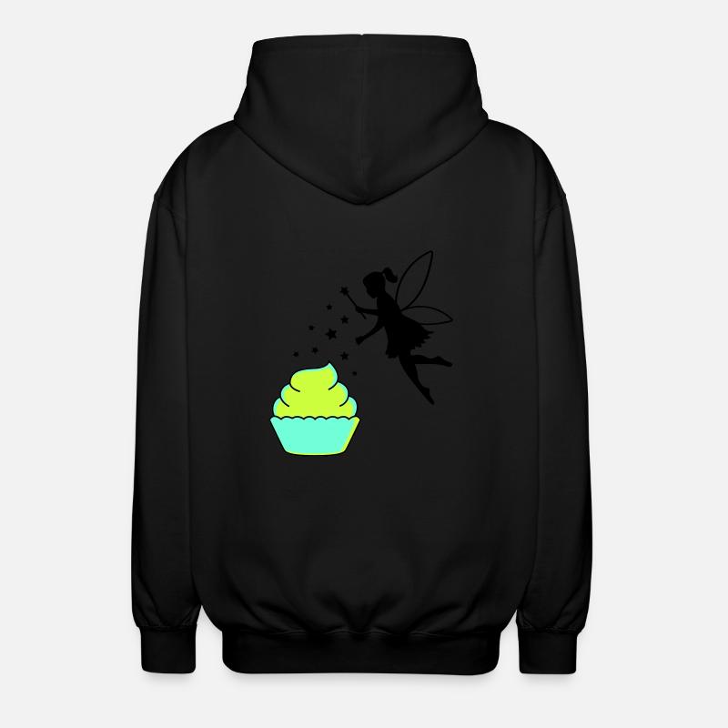 backfee - Unisex Kapuzenjacke - Schwarz