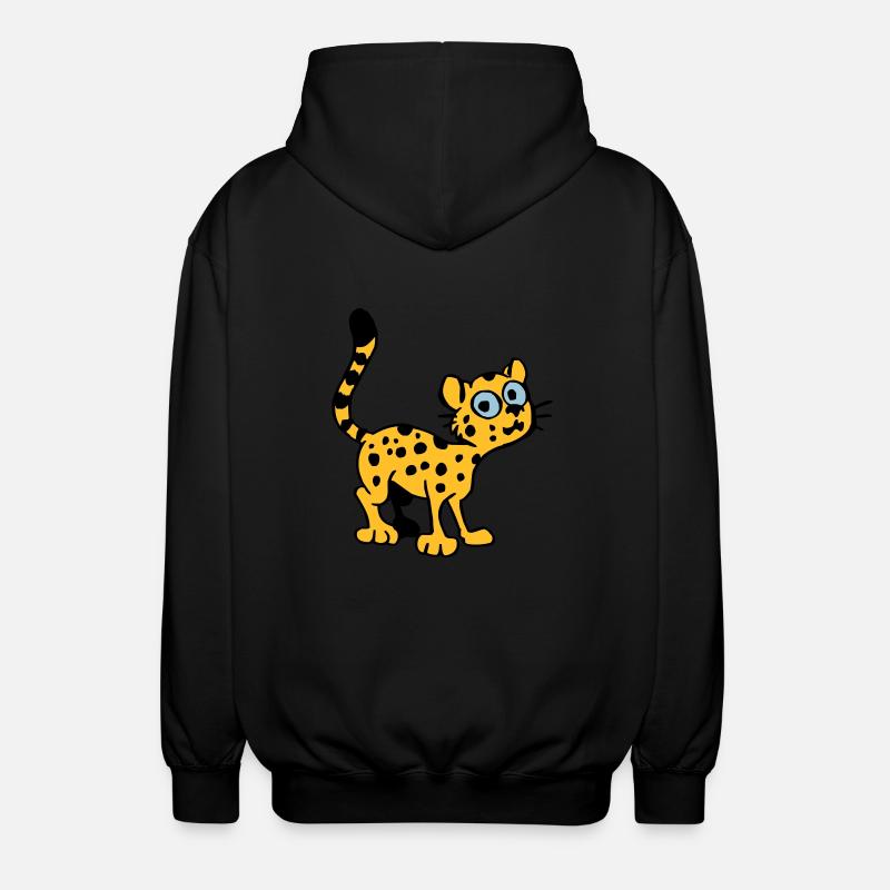 Bébé Léopard - Veste à capuche unisexe - noir