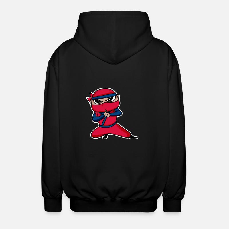 Ninja - Veste à capuche unisexe - noir