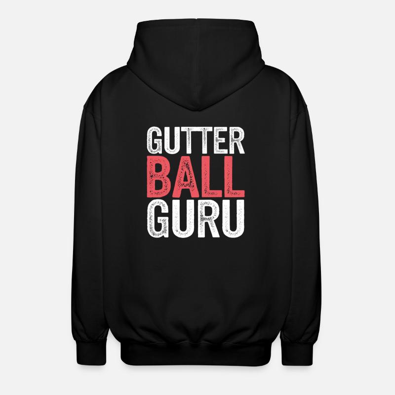 Gutter Ball Guru 9 - Unisex Kapuzenjacke - Schwarz