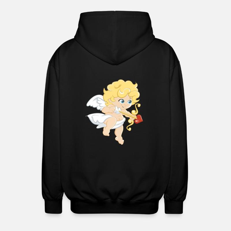 Cupidon - Veste à capuche unisexe - noir