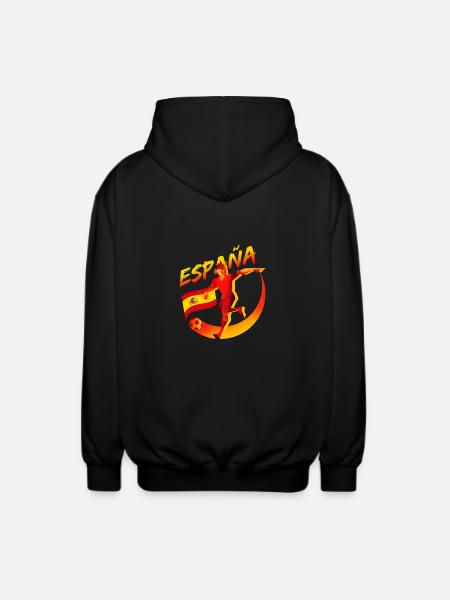 ESPANA - SOCCER SHIRT - Unisex Hooded Jacket - black
