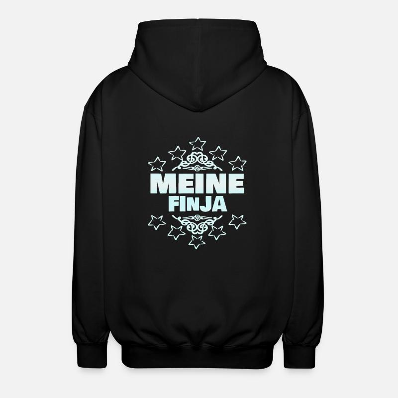 Cadeau pour Finja - Veste à capuche unisexe - noir