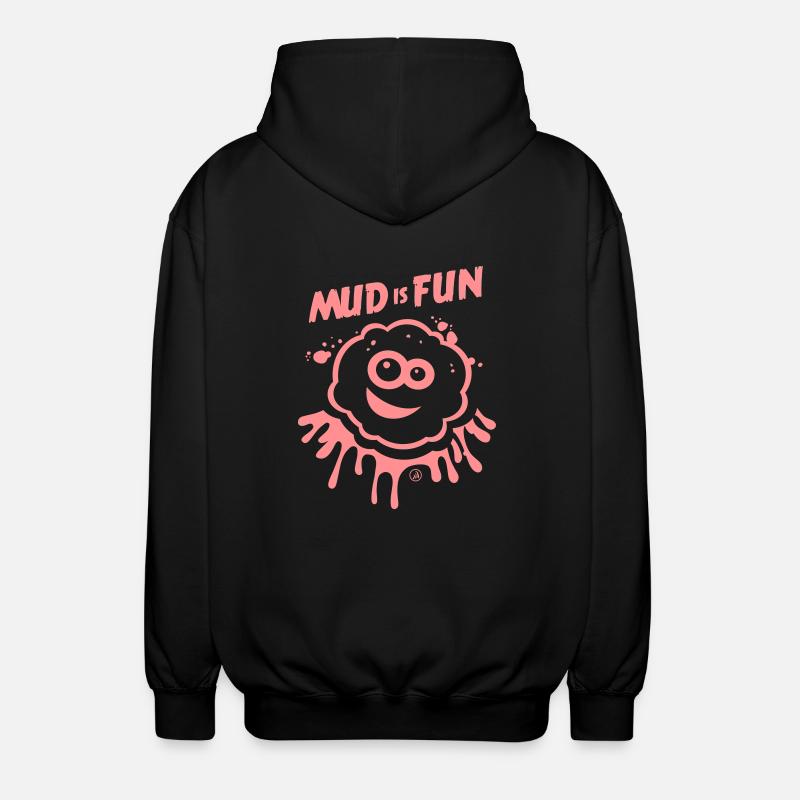 Mud is Fun - Veste à capuche unisexe - noir