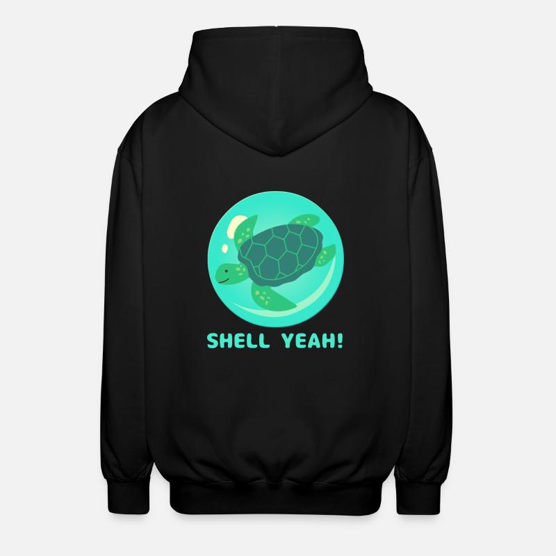 Shell ! - Veste à capuche unisexe - noir