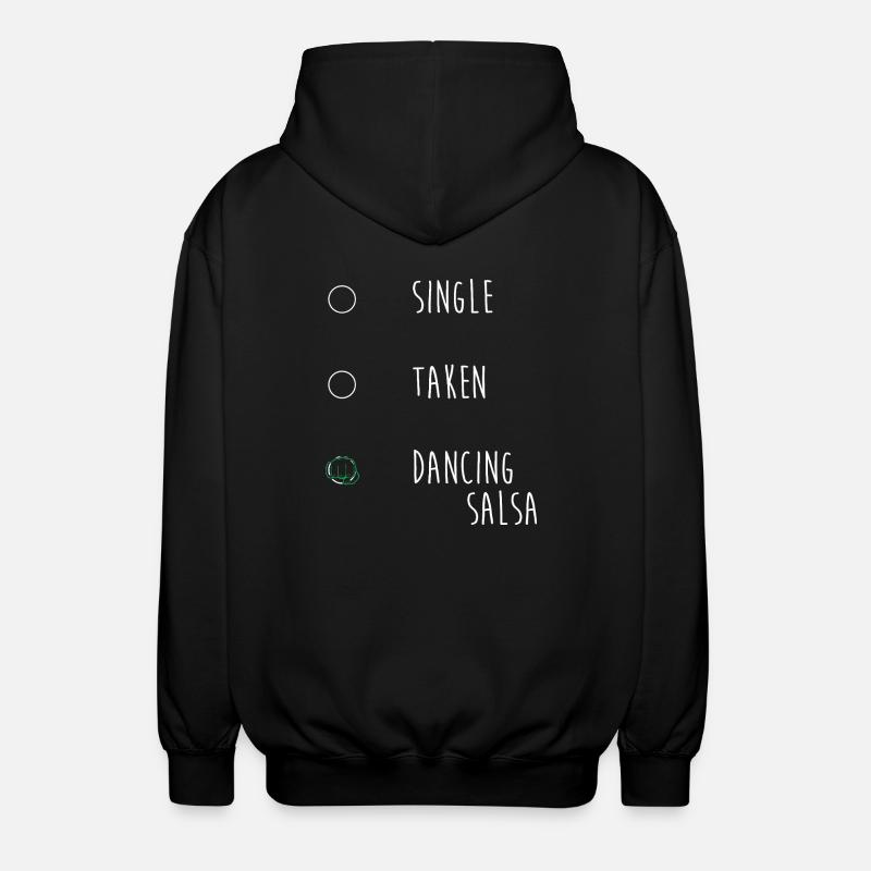 Danseuse de salsa Danseuse - Veste à capuche unisexe - noir