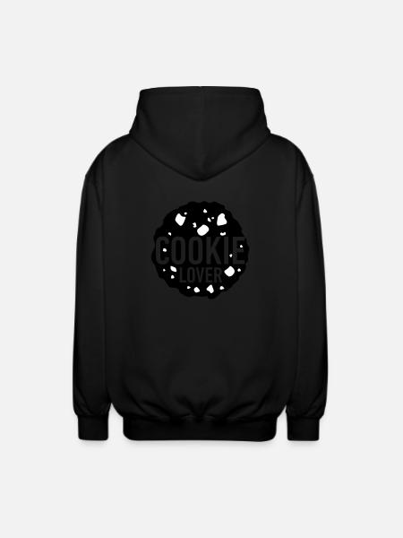 cookie lover - Unisex Kapuzenjacke - Schwarz