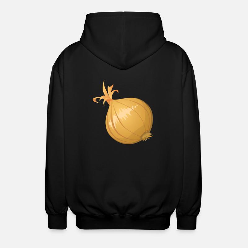 Oignons - Veste à capuche unisexe - noir