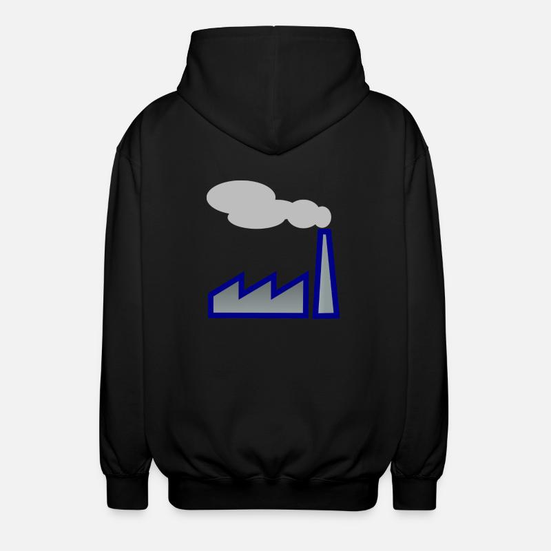 Industrie! Geschenk Idee Geschenkidee - Unisex Kapuzenjacke - Schwarz